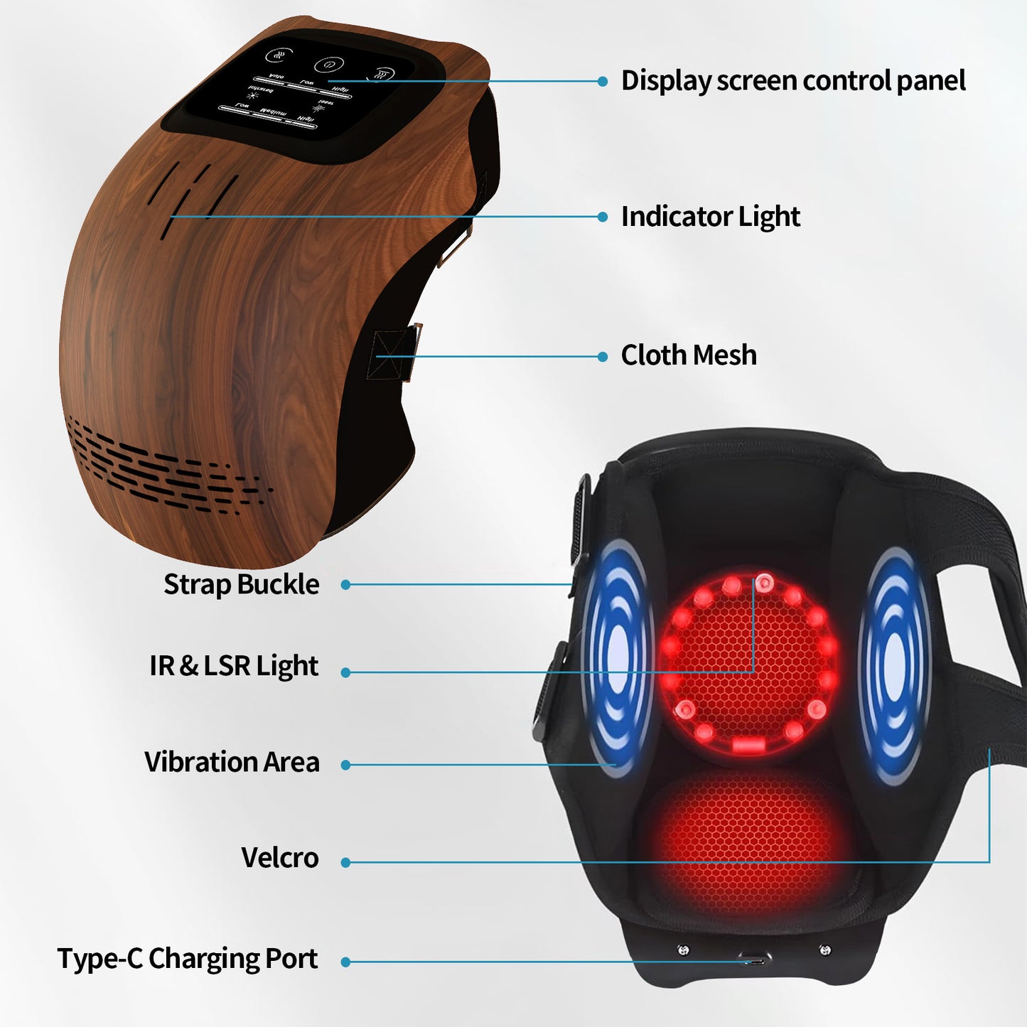 Intelligent Knee Massager Electric Knee Physiotherapy